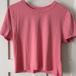 Outdoor Voices Pink Everyday Shortsleeve